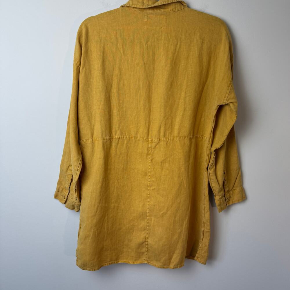 Seasalt Cornwall Women's Nicky Berry Linen Shirt Size 10 - Picture 10 of 10